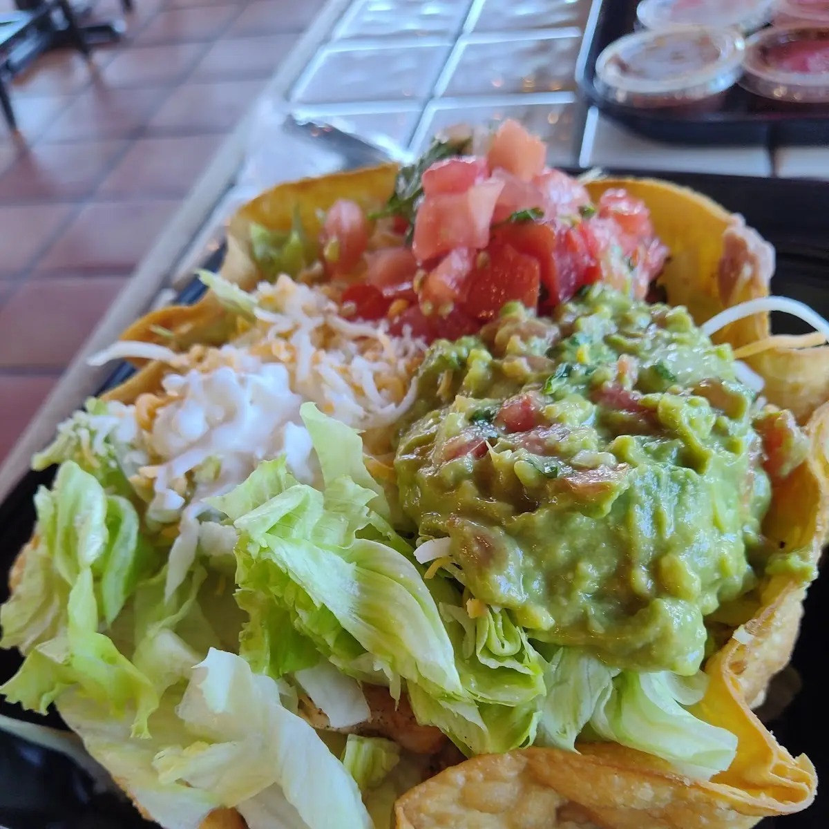 Taco Salad with Chicken