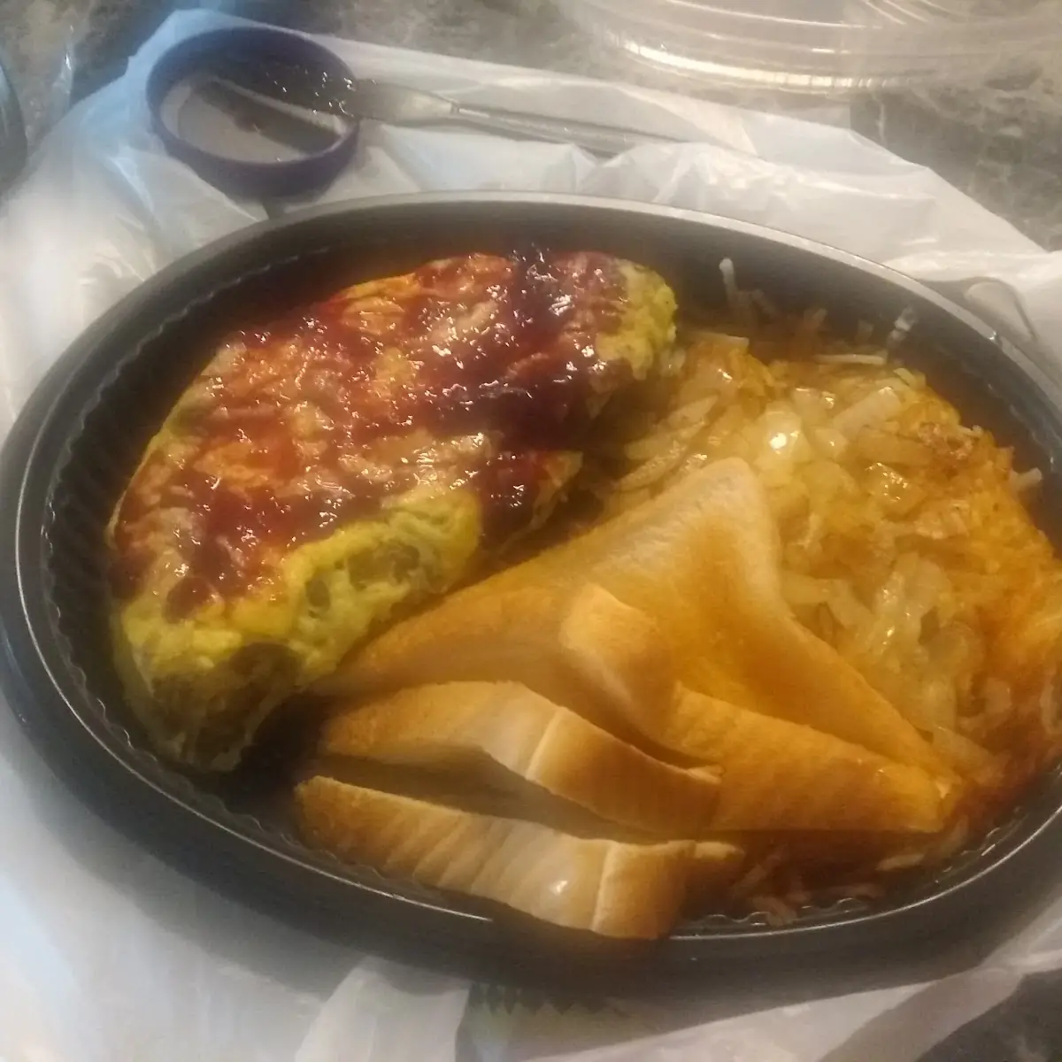 Cheesesteak Omelette