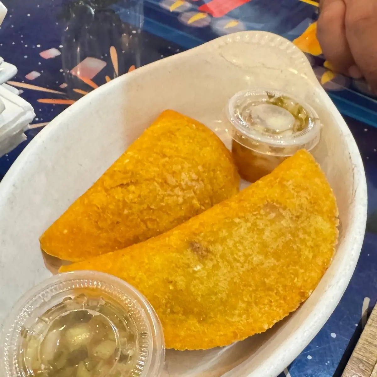 Colombian Beef Empanadas with Aji Sauce