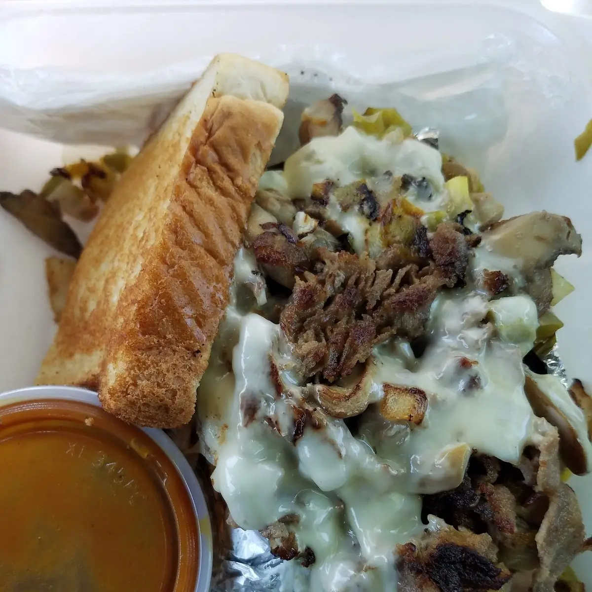 Philly Cheese Steak Potato