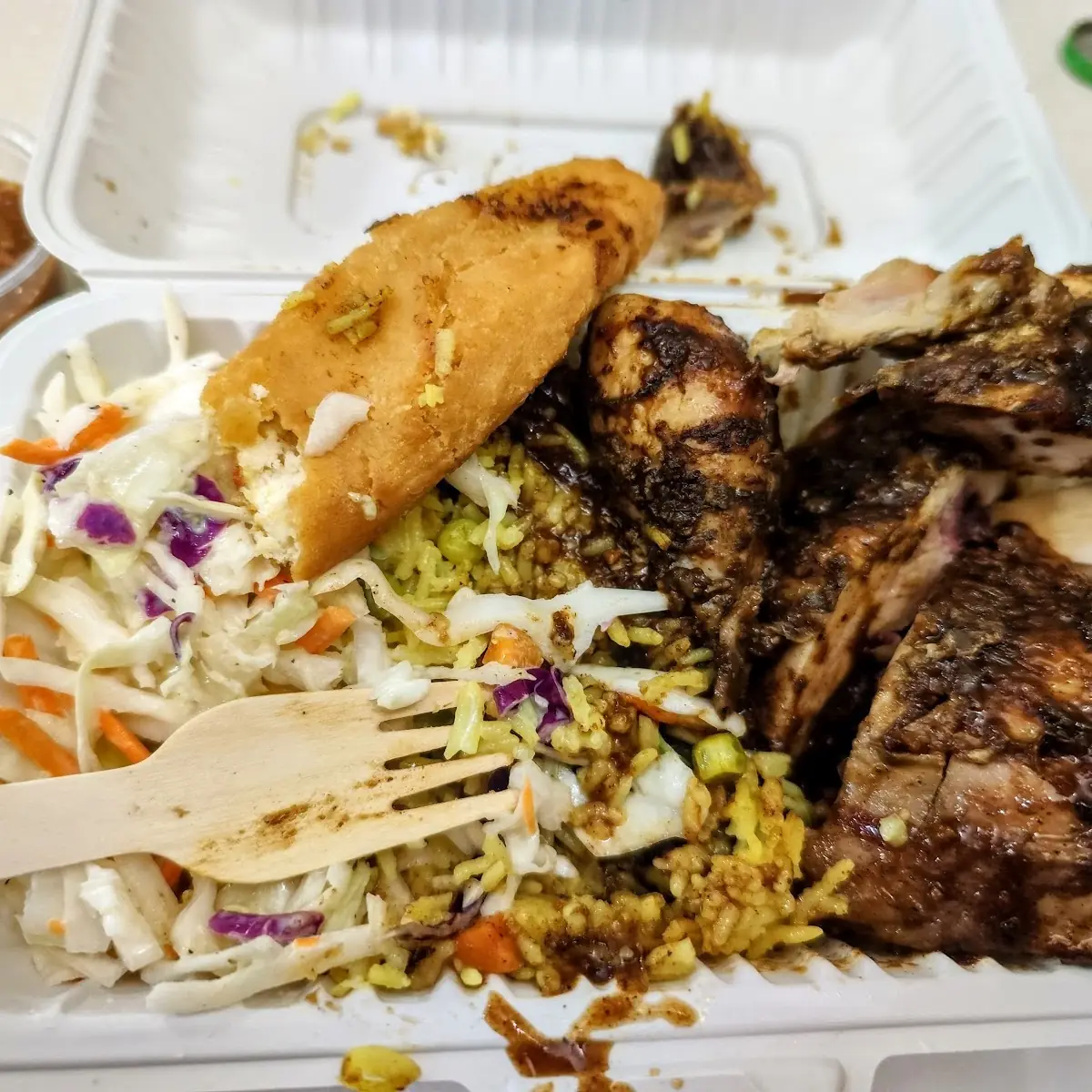 Jerk Chicken and Oxtail
