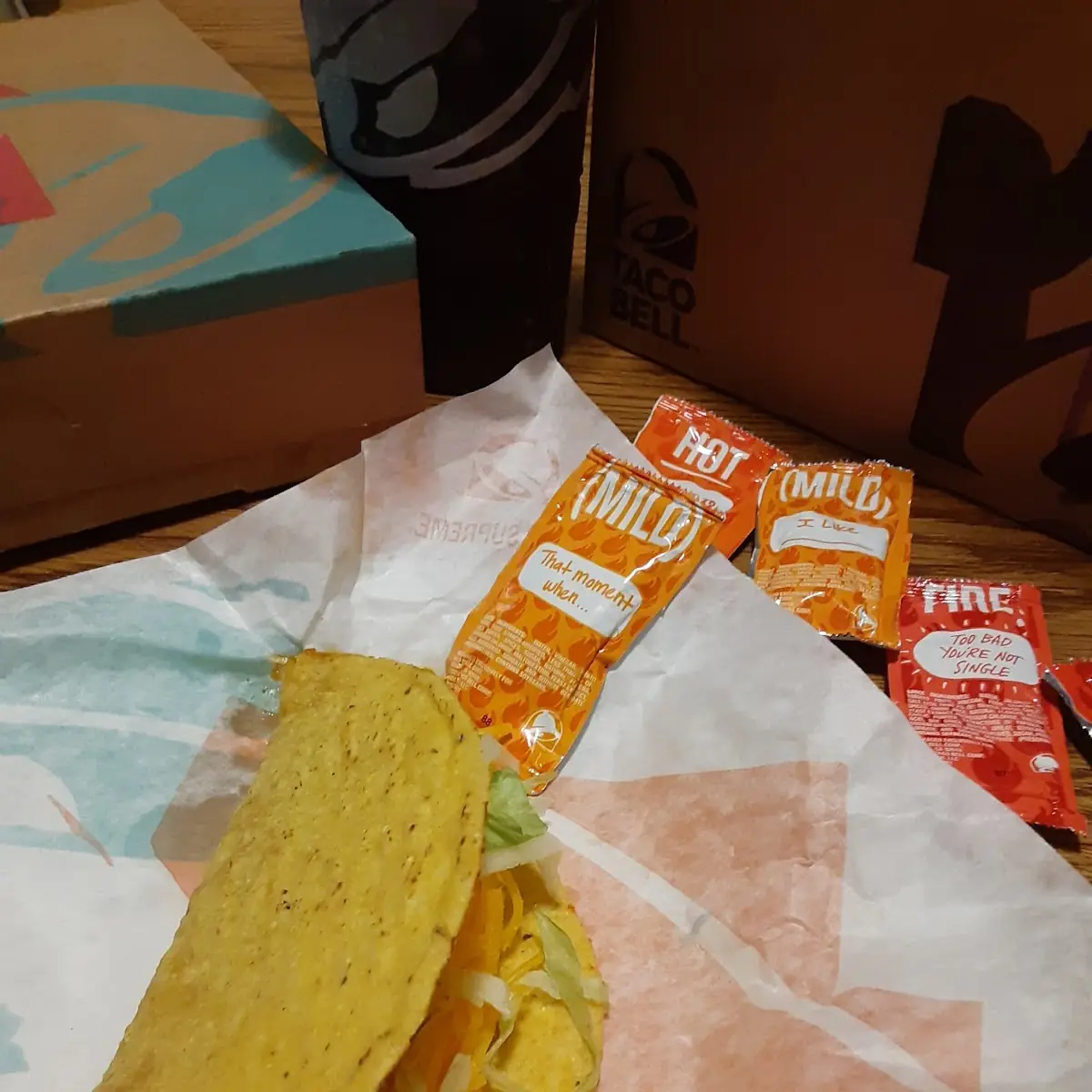 Hard Taco N Sauce