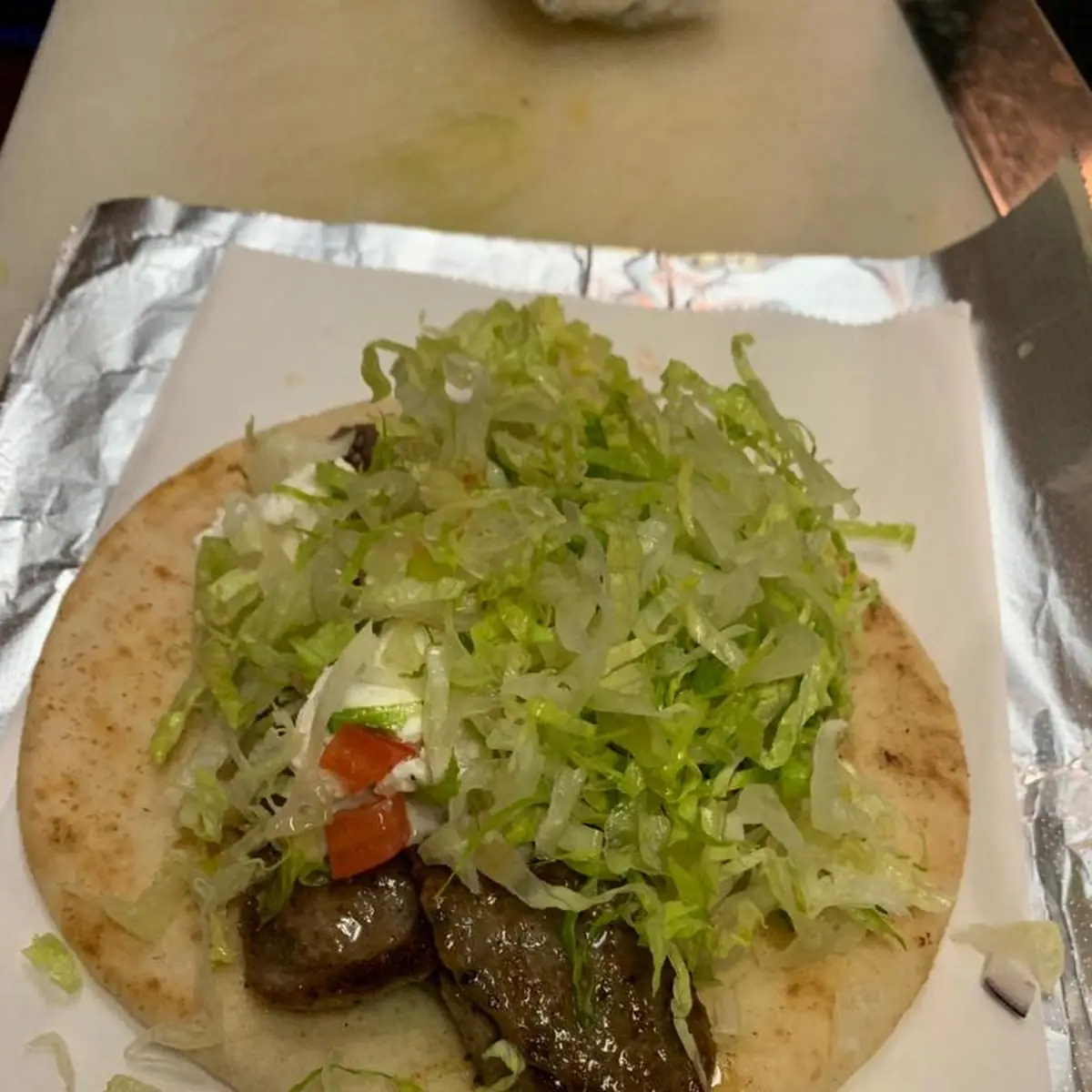 Lamb Gyro Sandwich