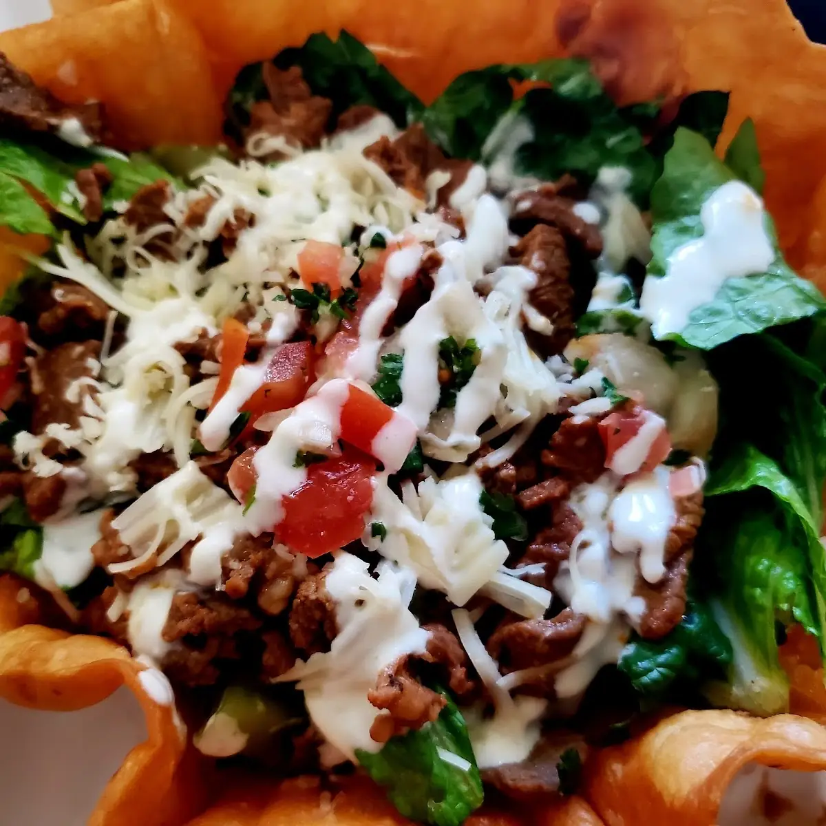 Fiesta Salad Tostada