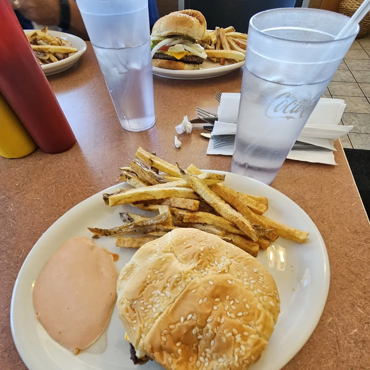 Double Cheese Burger Combo