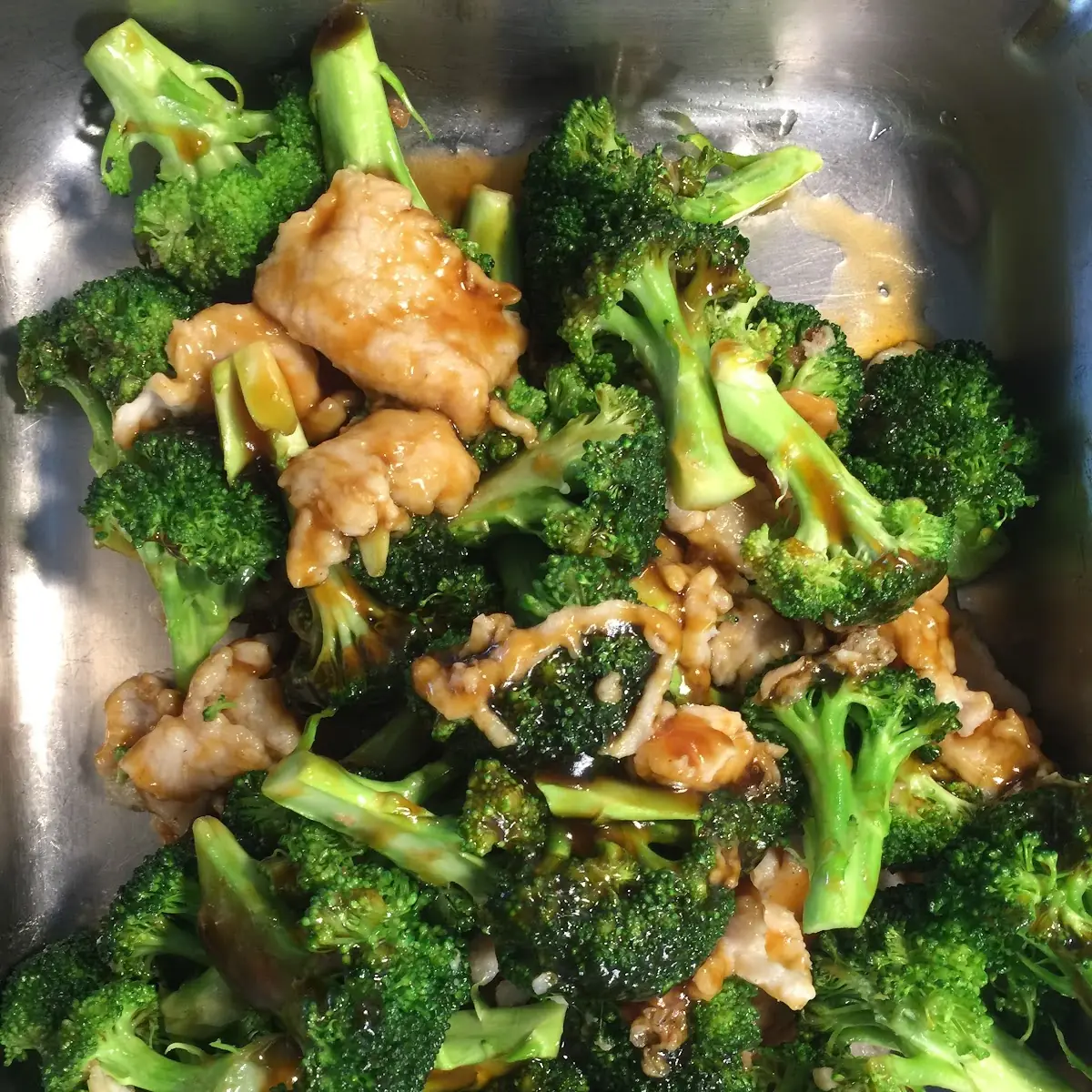 Broccoli w Garlic Sauce