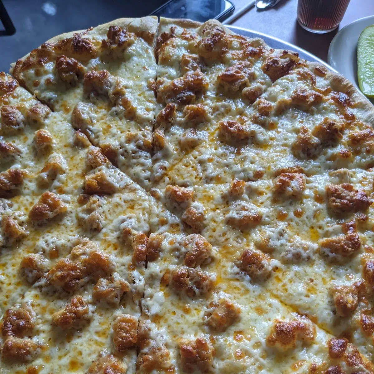 Maple-Bourbon Chicken Pizza