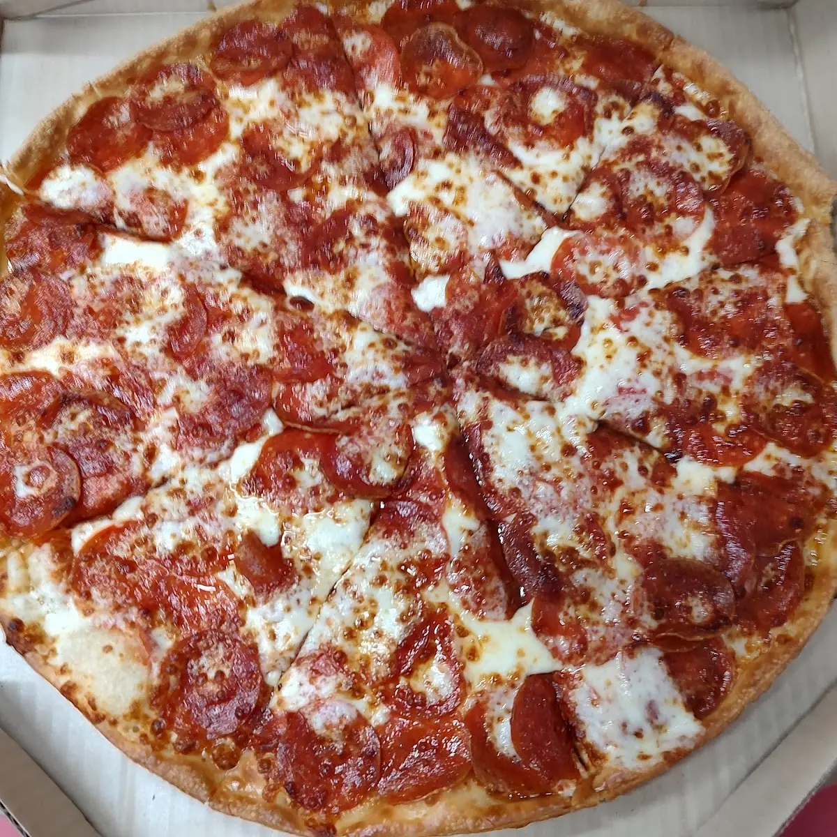 Extra Cheese Pizza Extra Pepperoni Pizza