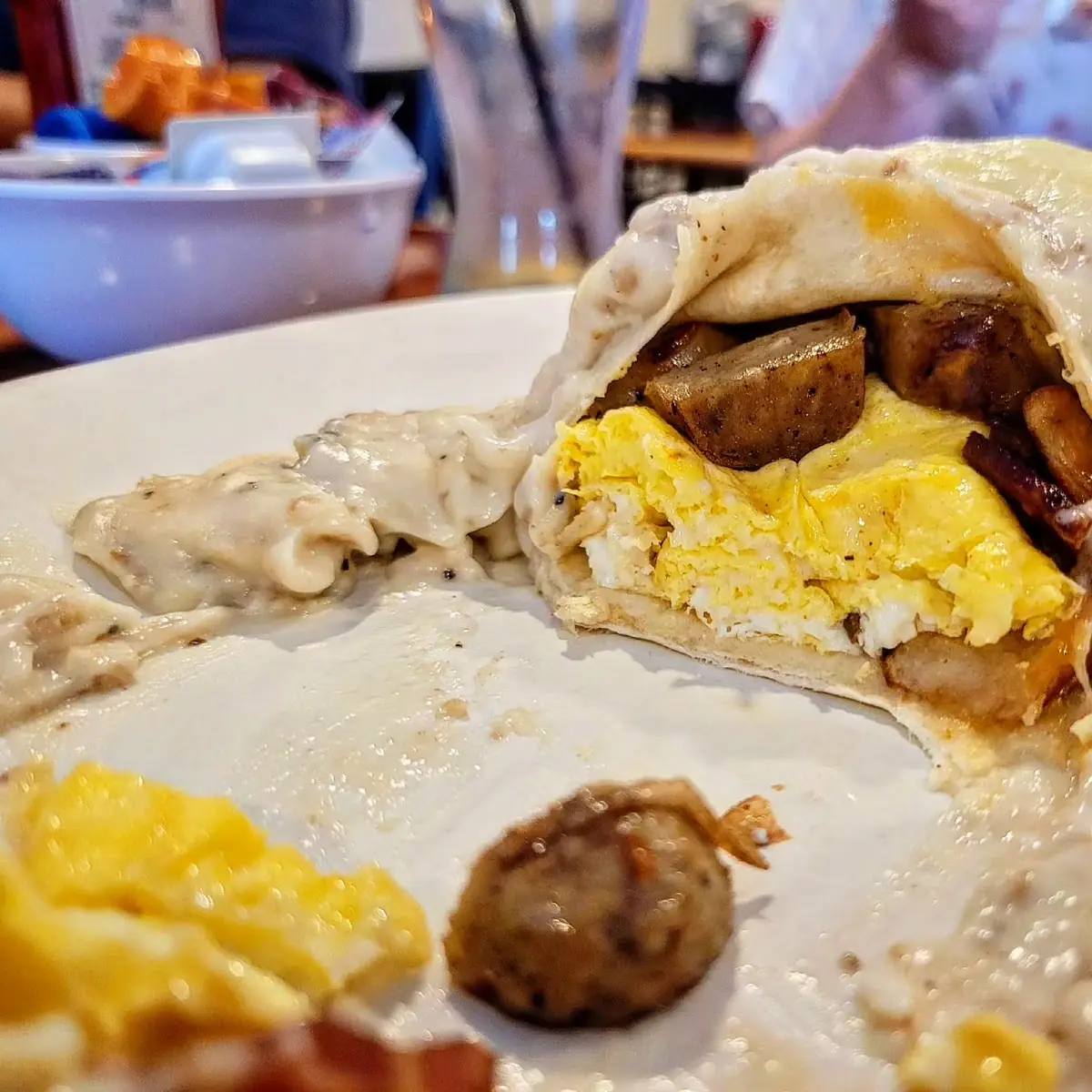 Breakfast Wet Burrito