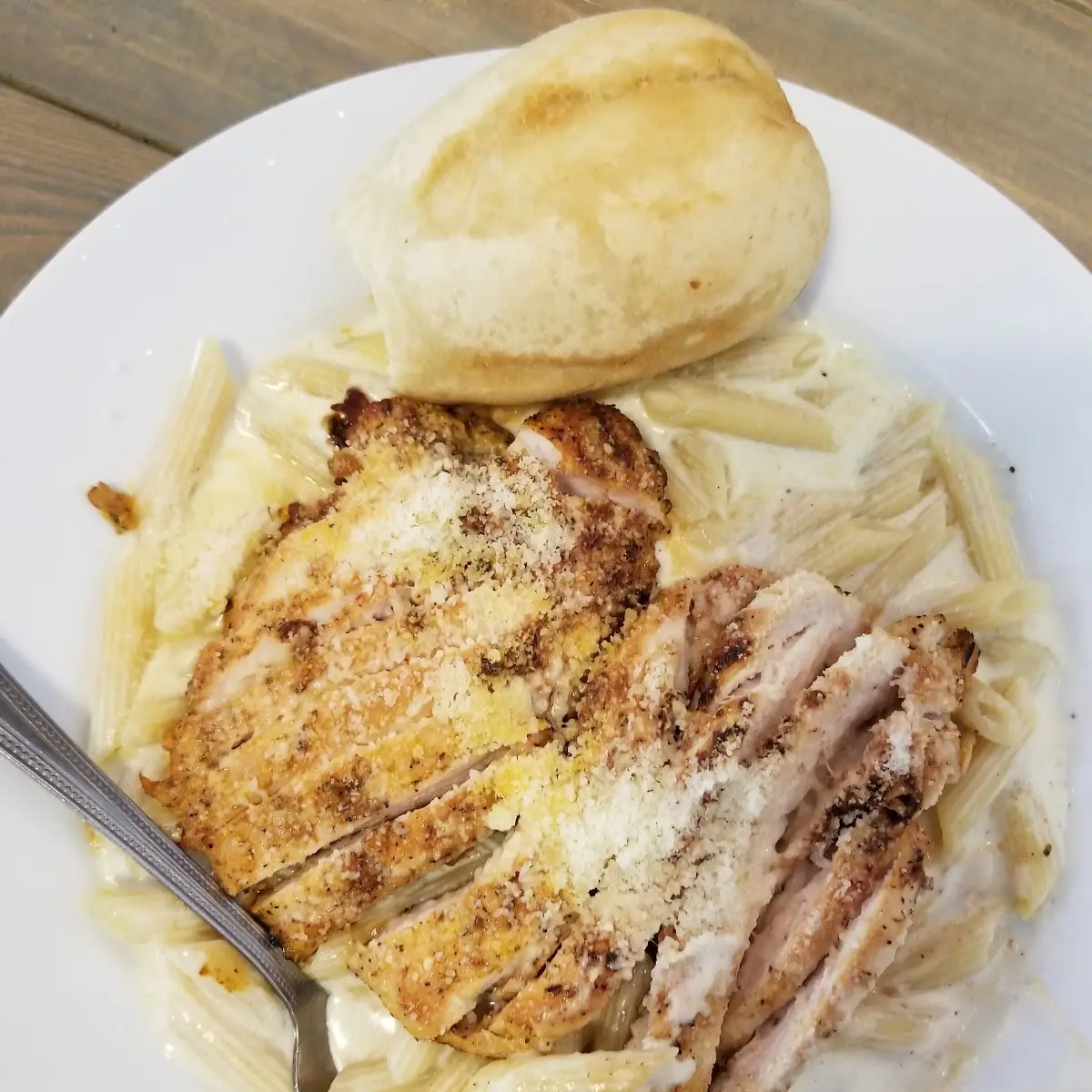 Blackened Chicken Alfredo