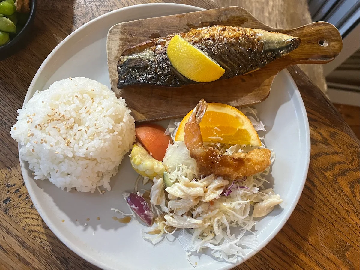 Main Grilled Mackerel, Tobikiri