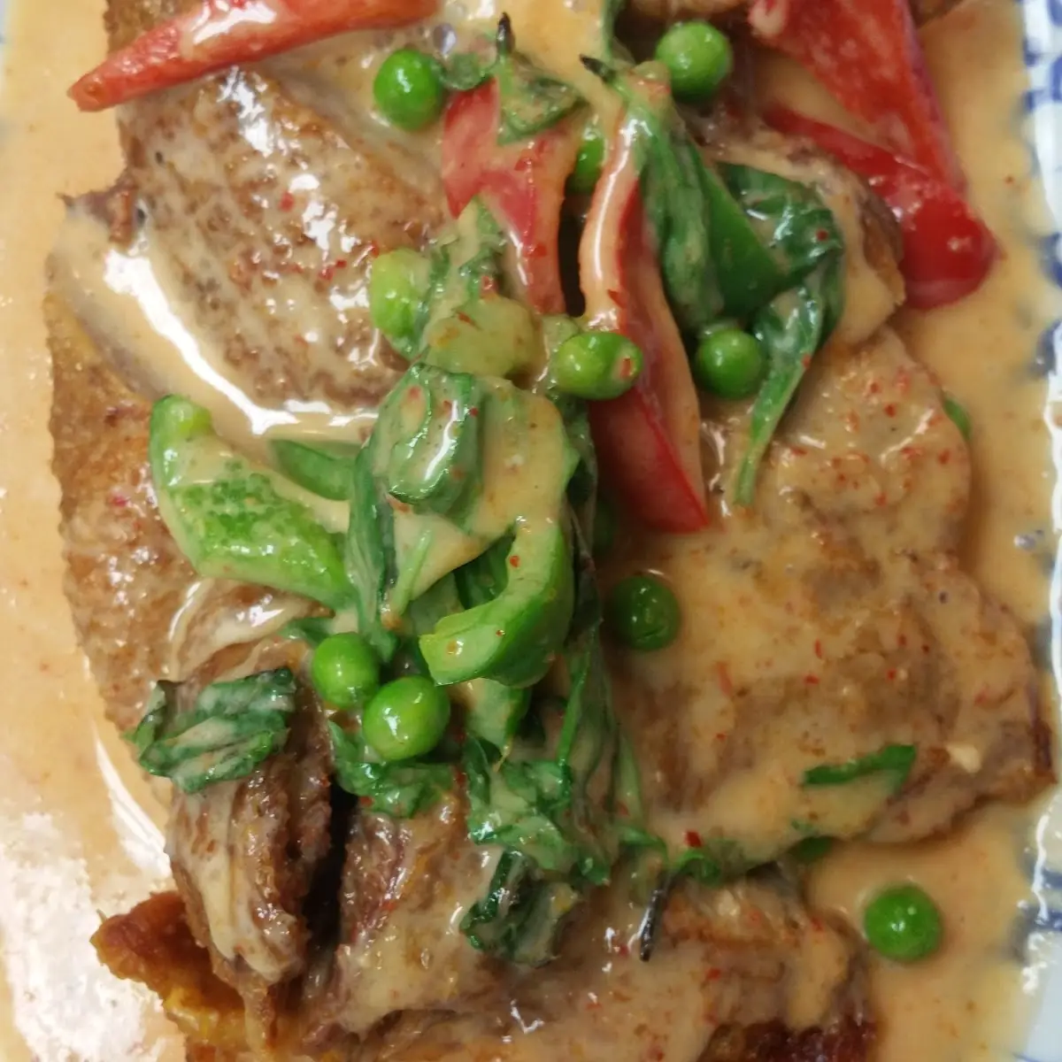 Crispy Duck with Red Curry