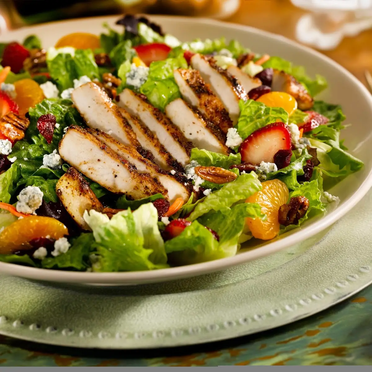 Fried Chicken Tender Salad