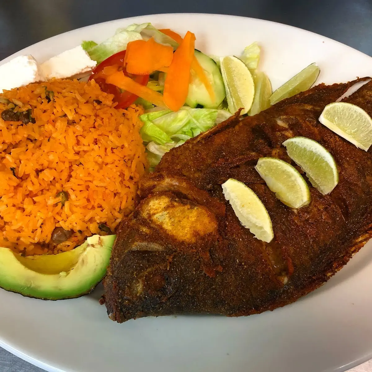 Mojarra Frita Fried Tilapia
