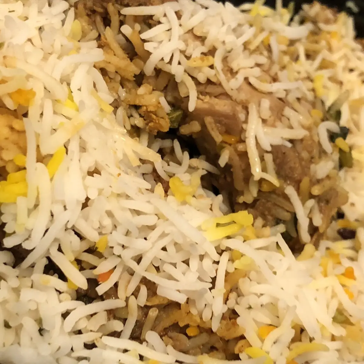 Lamb Biryani with Saffron Rice