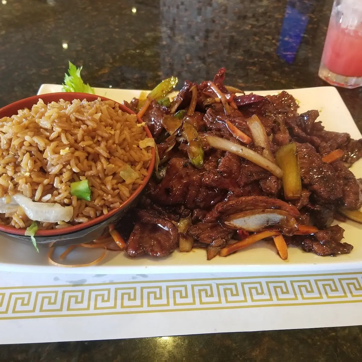 Mongolian Beef Fried Rice
