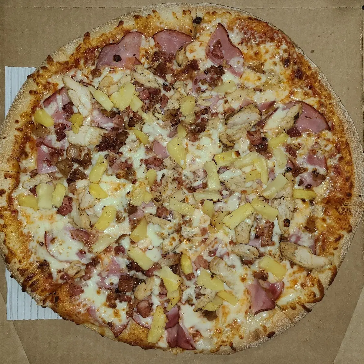 Thin Crust Make Your Own Large Pizza