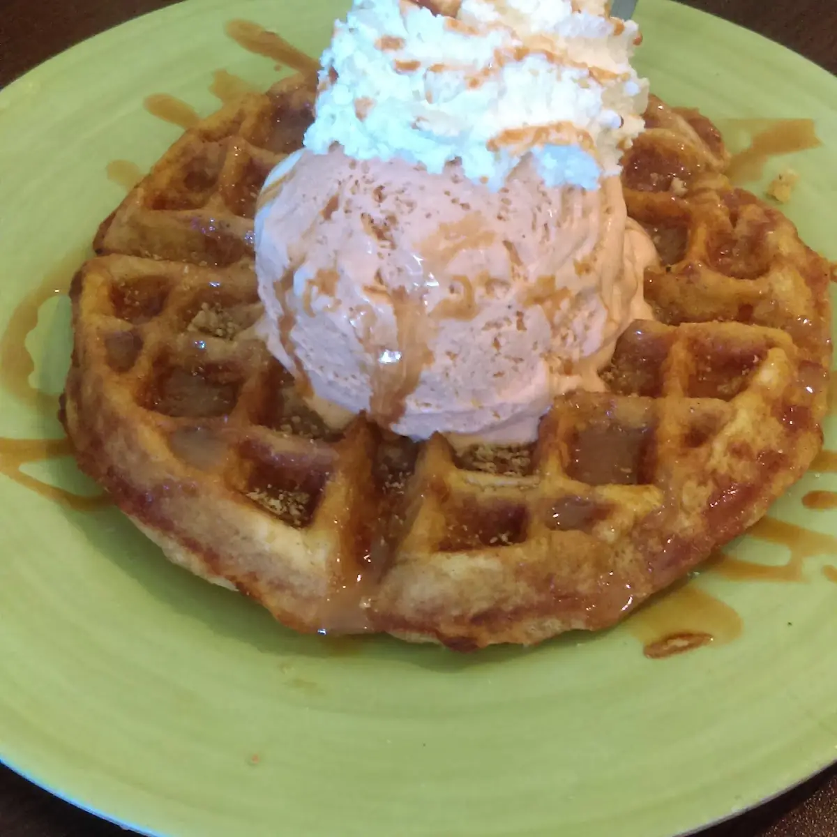 Cinnamon Roll Waffle