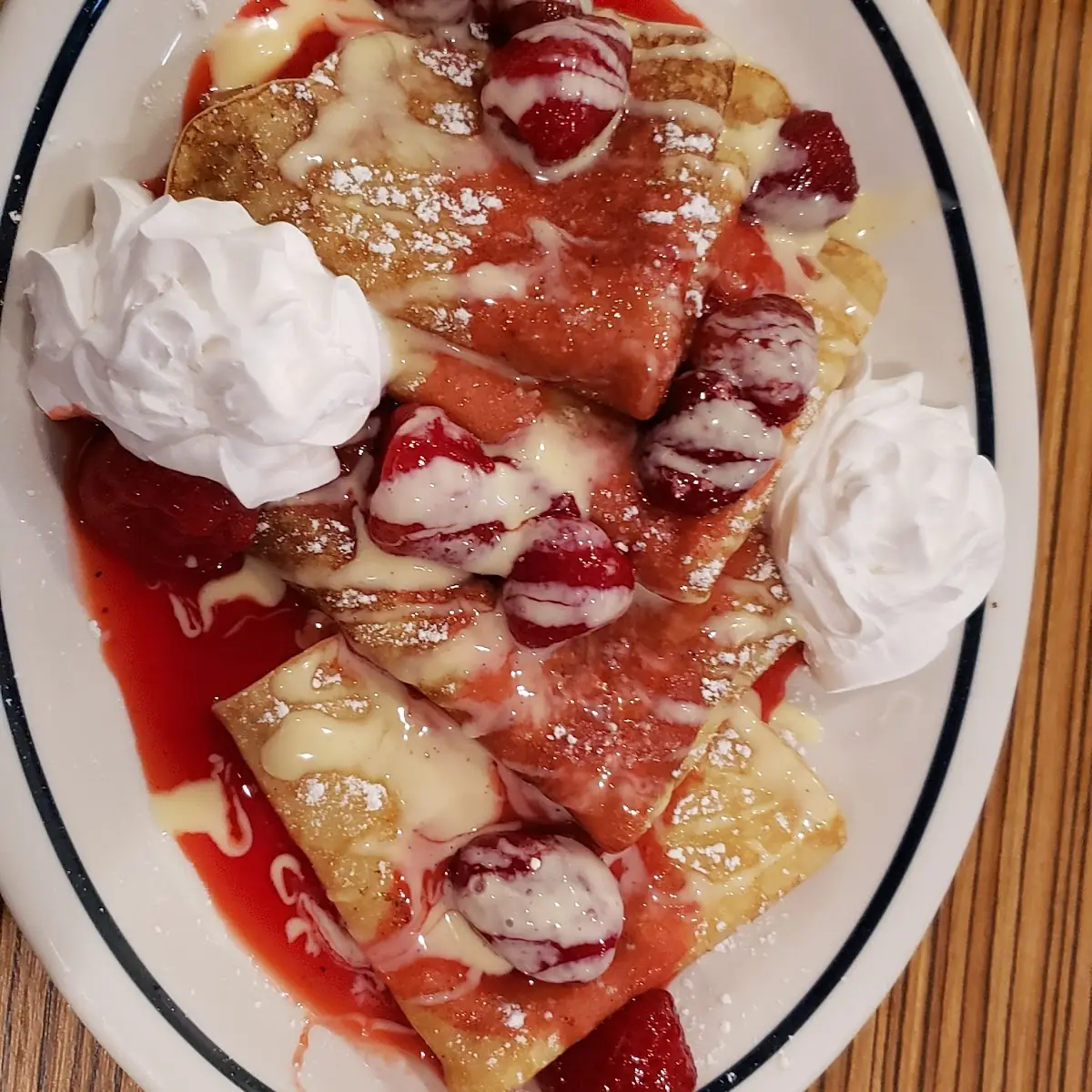 Strawberry Cream Cheese Crapes