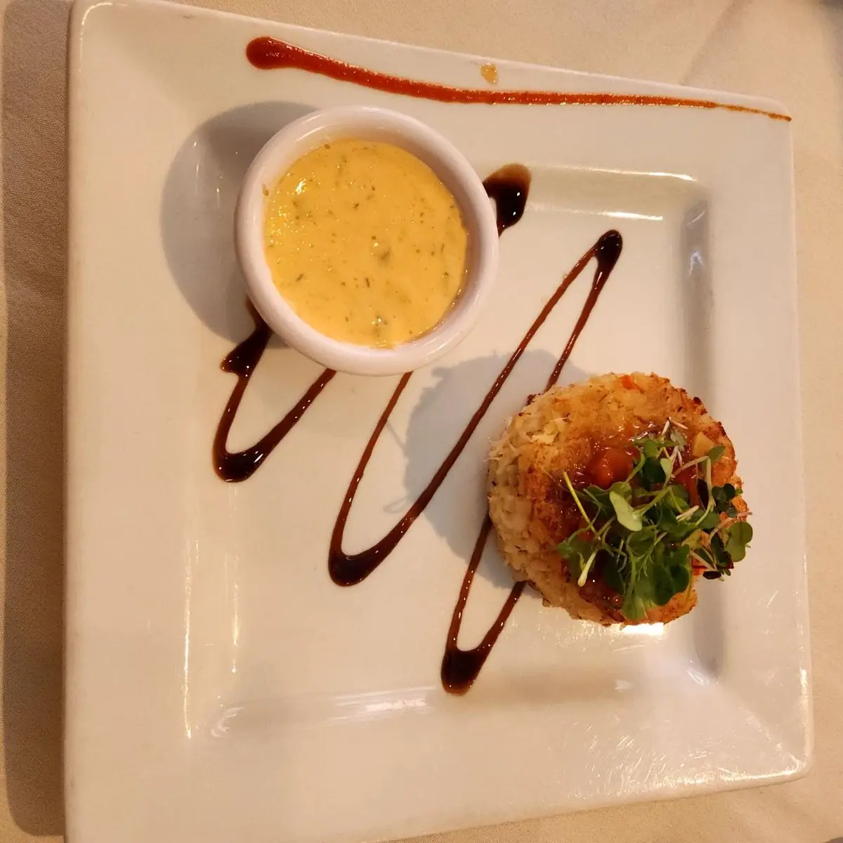 Crab Cake Appetizer