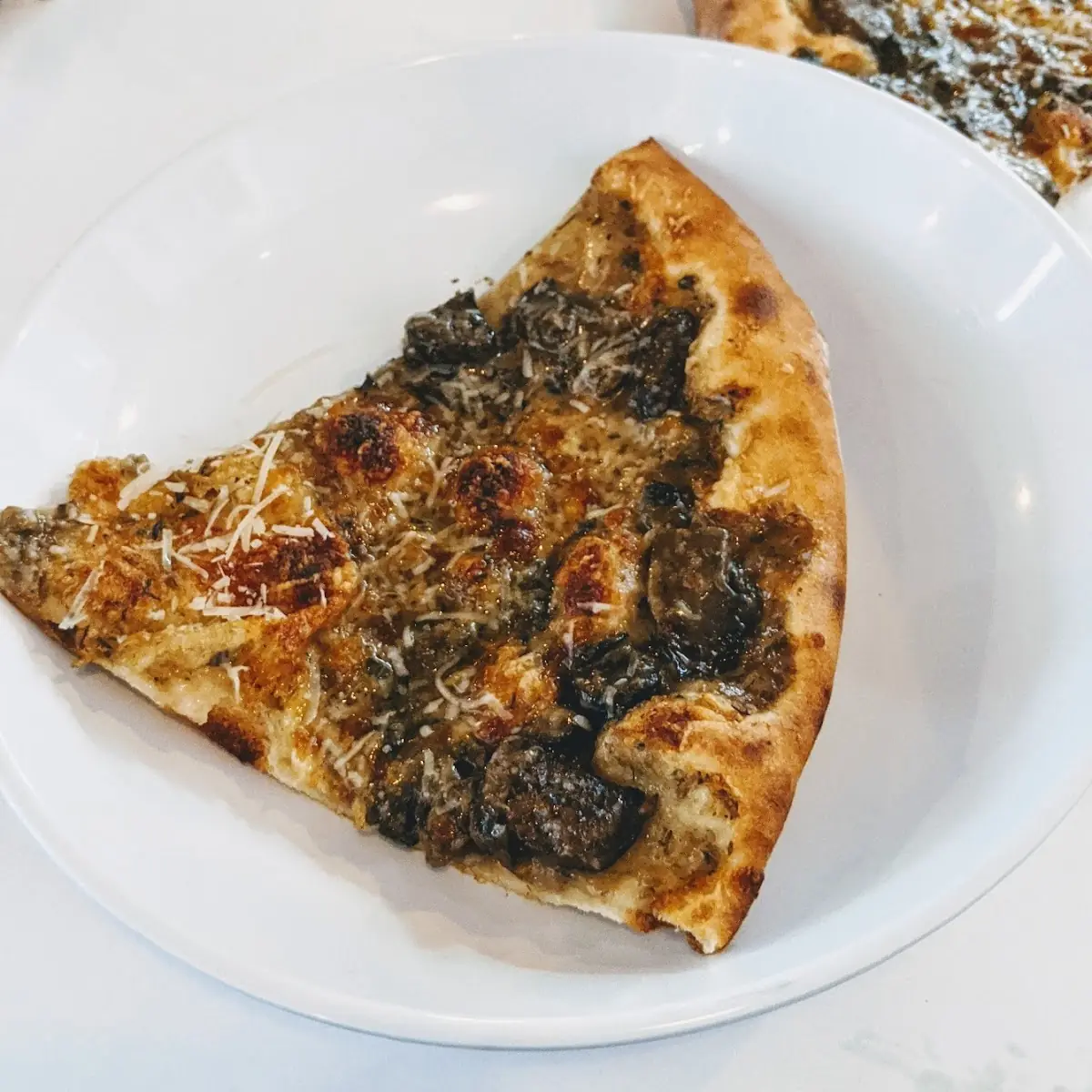Smokey Mushroom Pizza