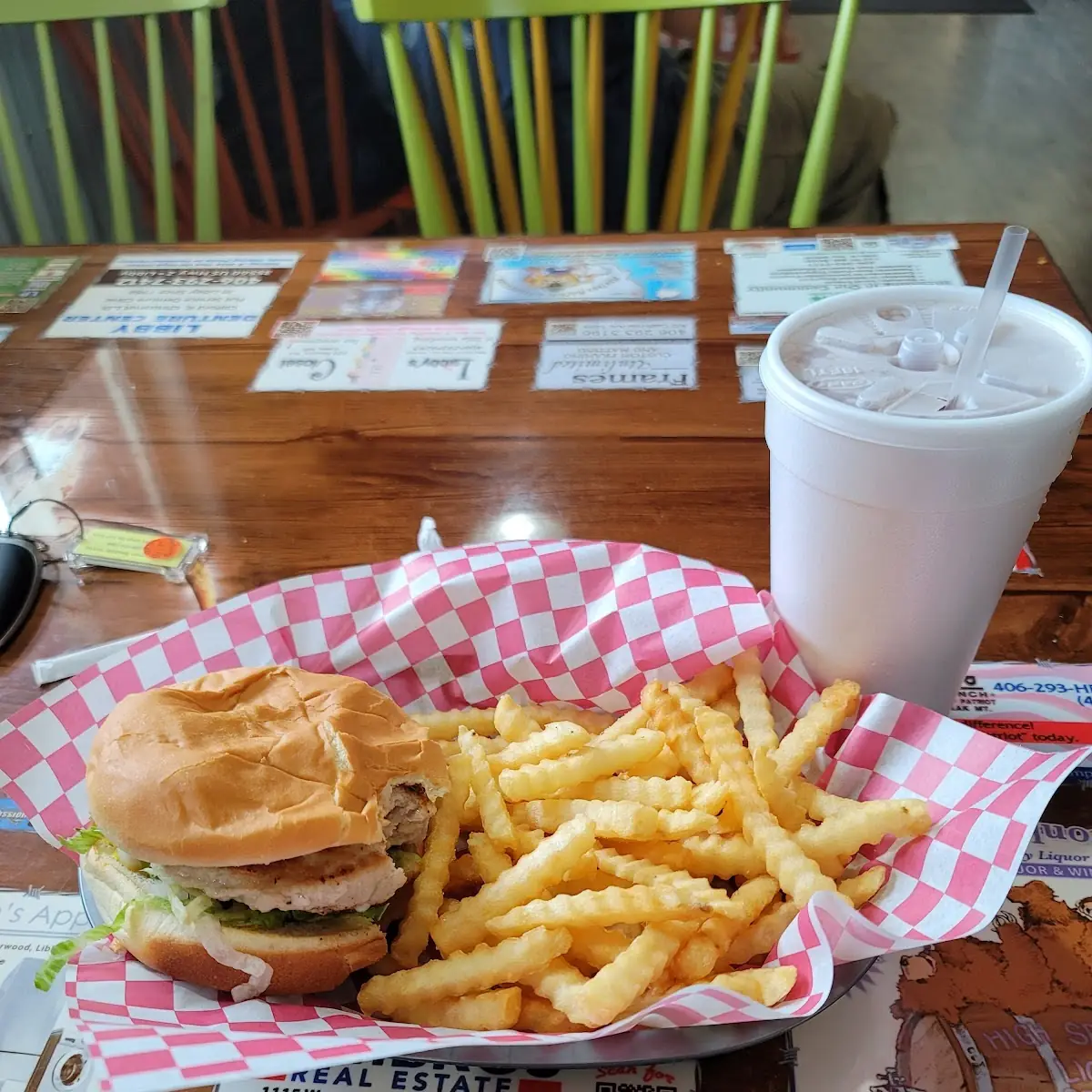 Turkey Burger Basket