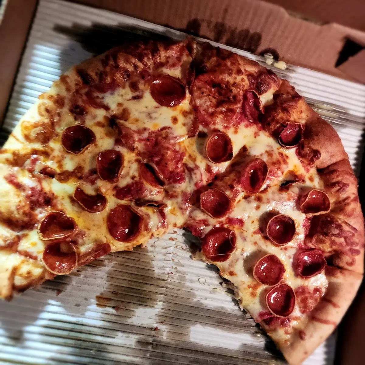 Old-World Pepperoni Pizza