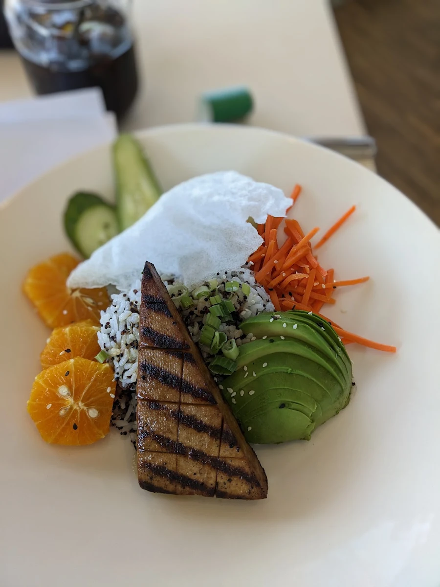 Grilled Char Sui Tofu Bowl, Maclab Bistro