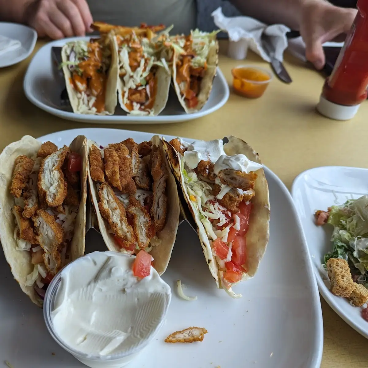 Crispy Chicken Tacos