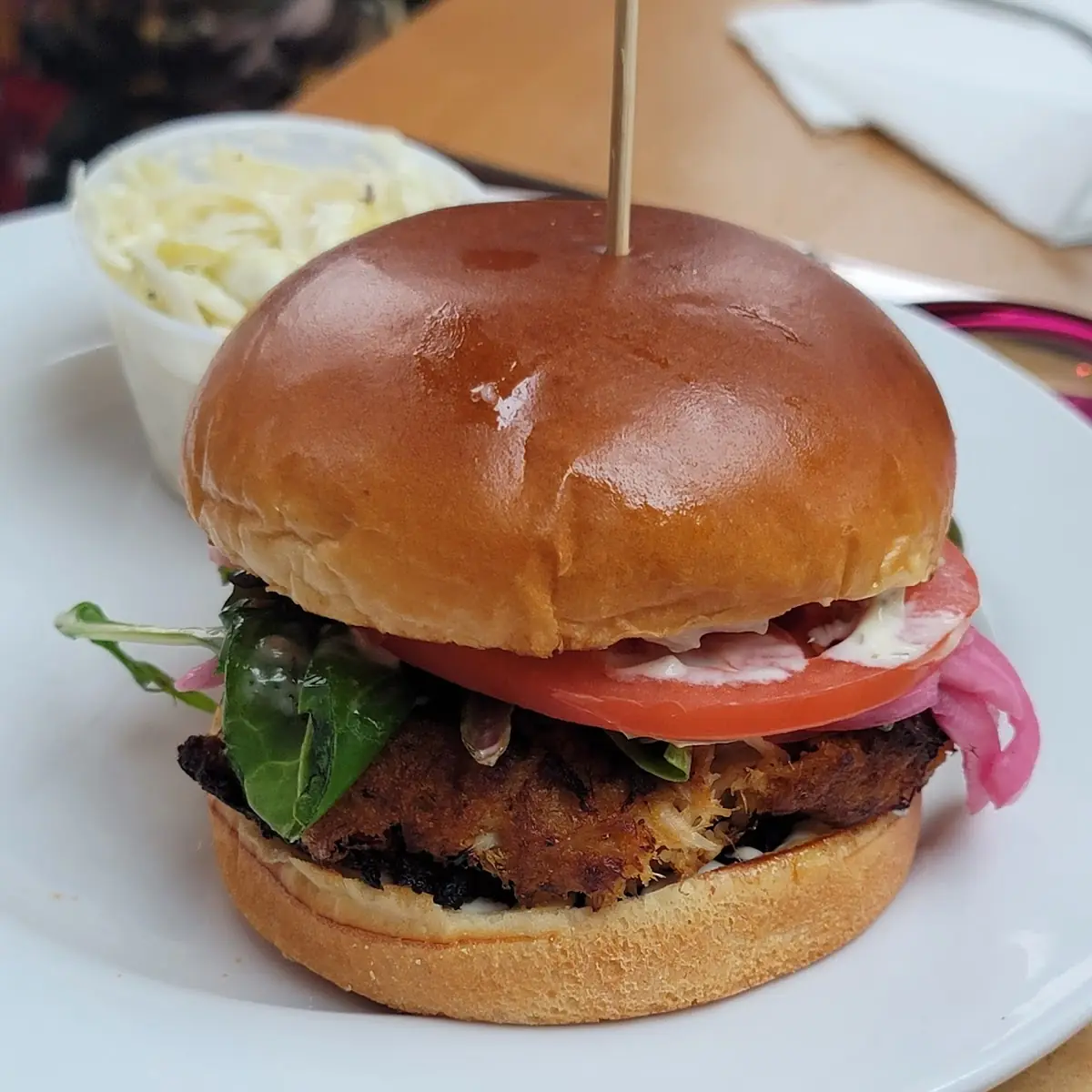 Crab Cake Sandwich