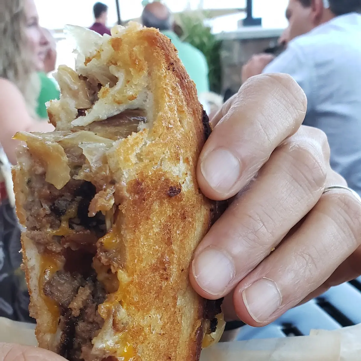 Meatloaf Grilled Cheese