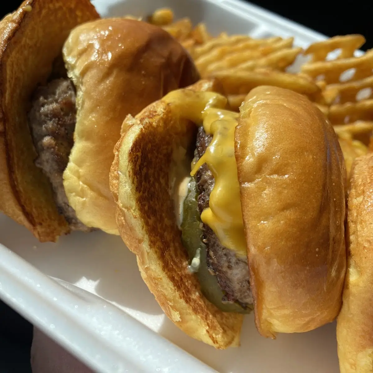 Cheeseburger Slider Combo