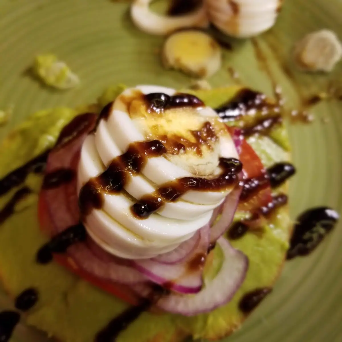 Avacado Toast w Balsamic Glaze