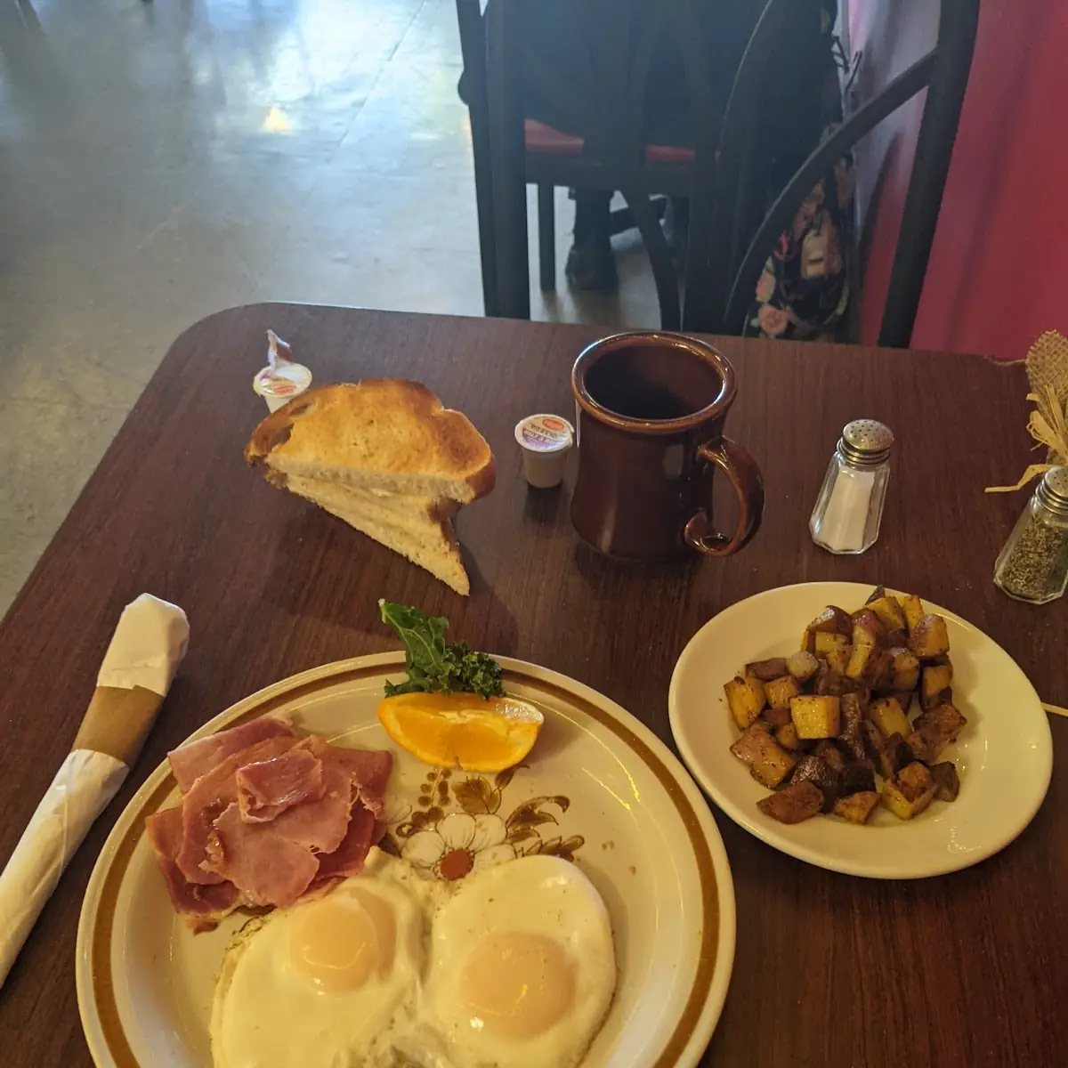Ham Eggs Home Fries