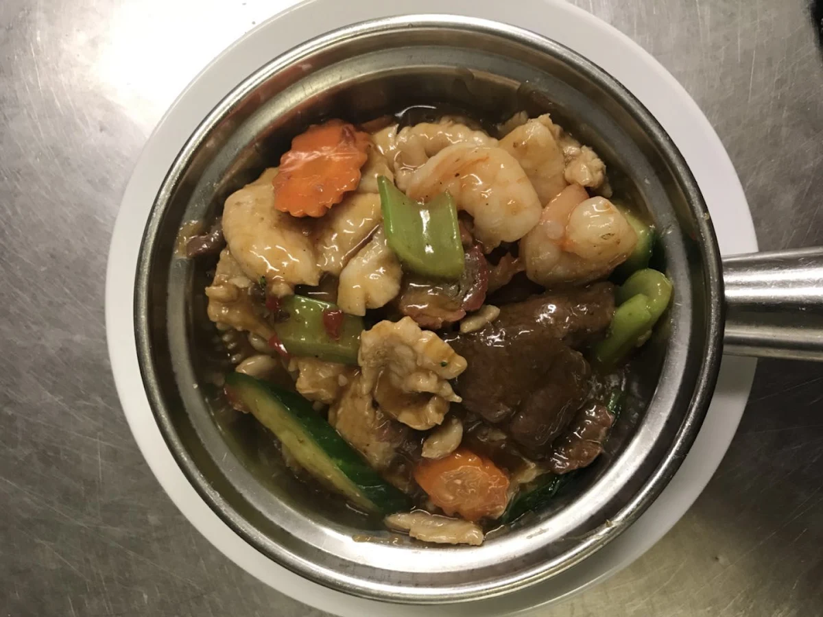 Combination Chop Suey, Peking Village Chinese Restaurant