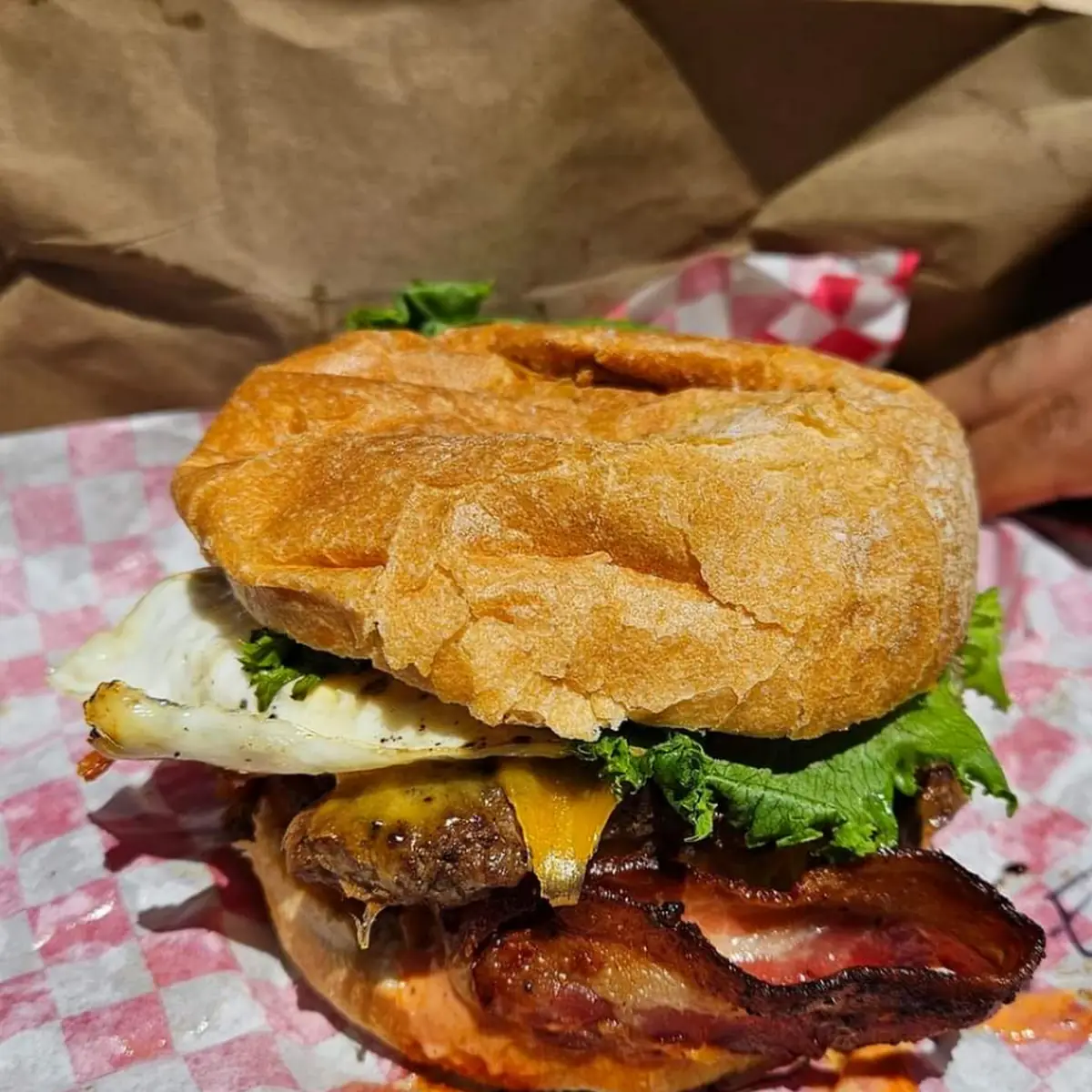 Bacon Cheddar Burger