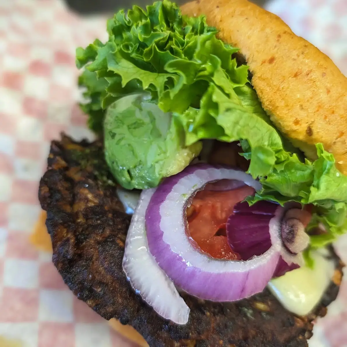 Black Bean Veggie Burger