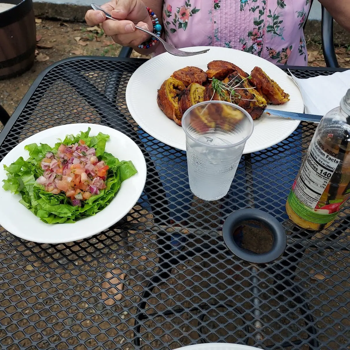 Pechuga Rellena Con Mamposteao