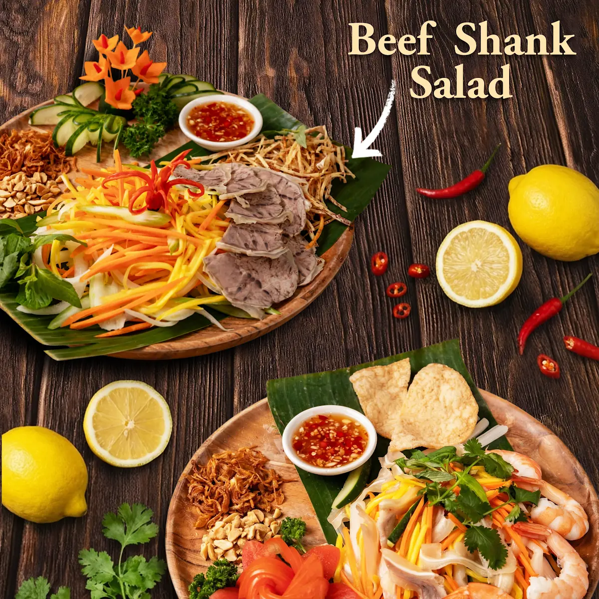Gỏi BẮP Bò Beef Shank Salad
