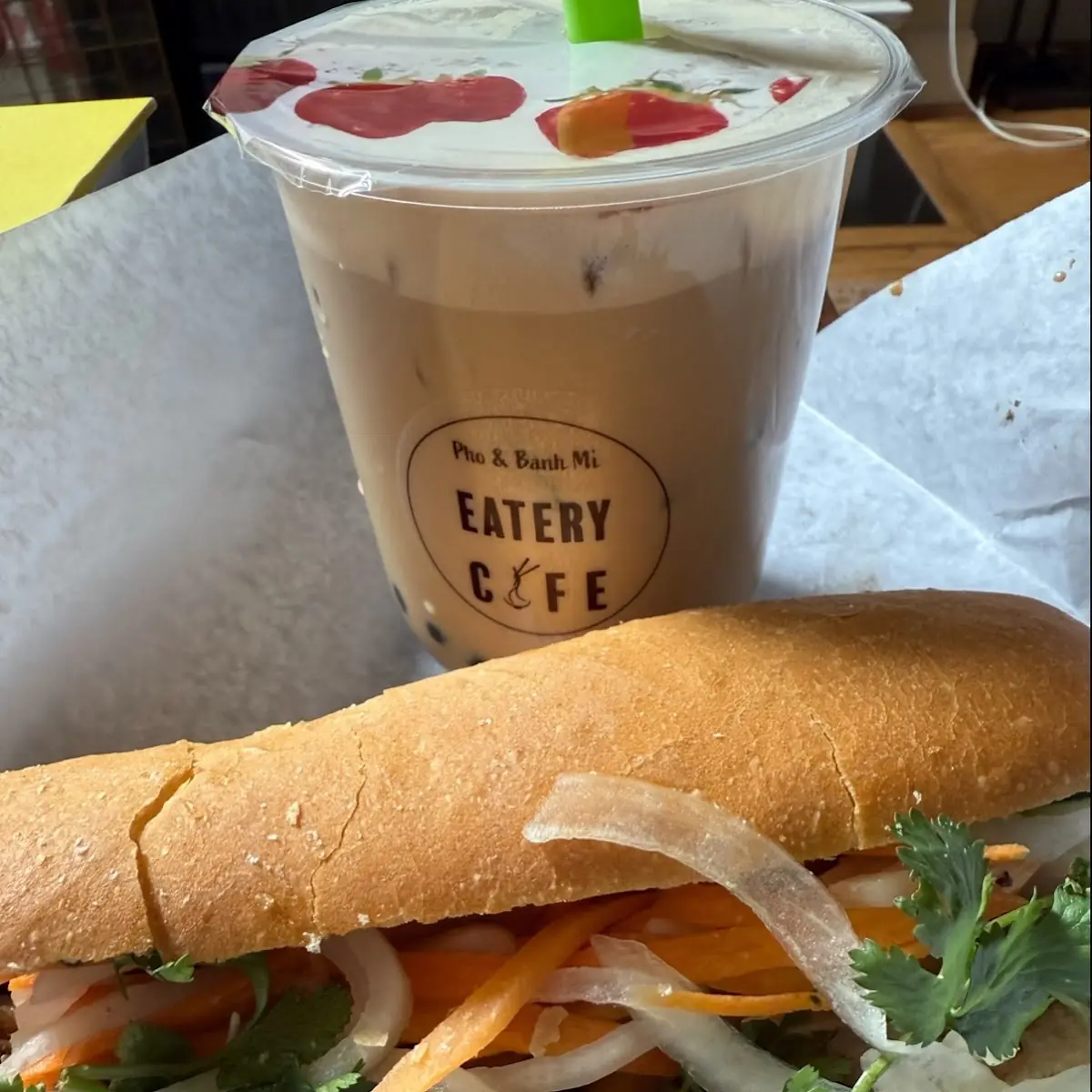 Crispy Tofu Banh MI Sandwich