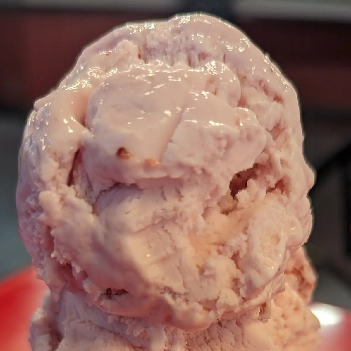 Strawberry Ice Cream Cone