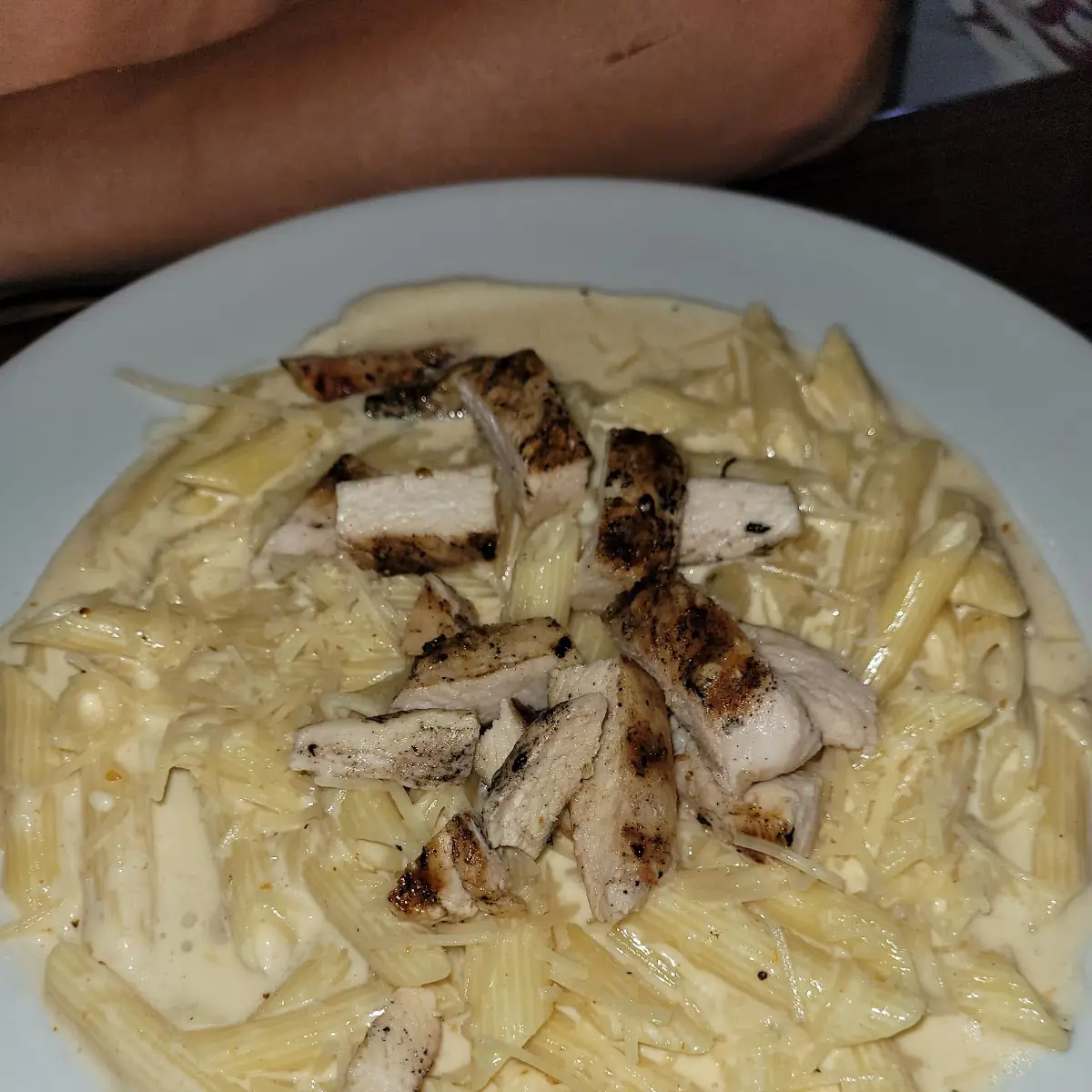 Blackened Chicken Alfredo