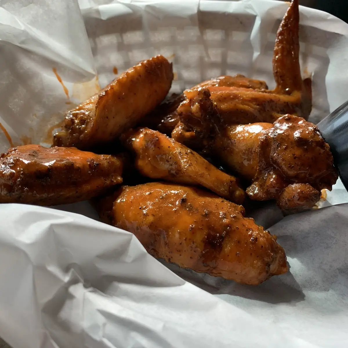 Smoked Wings with Buffalo Sauce