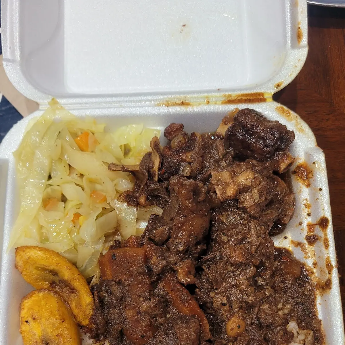 Oxtail Stew with Rice Peas