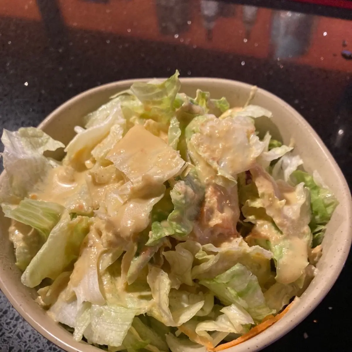 House Salad Ginger Dressing