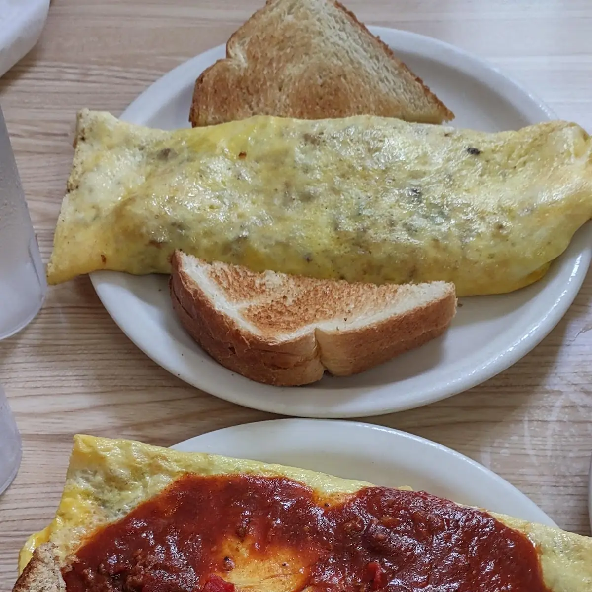 Western Omelette Ask for Some Chili on Top as Always They Were Glad to Accommodate