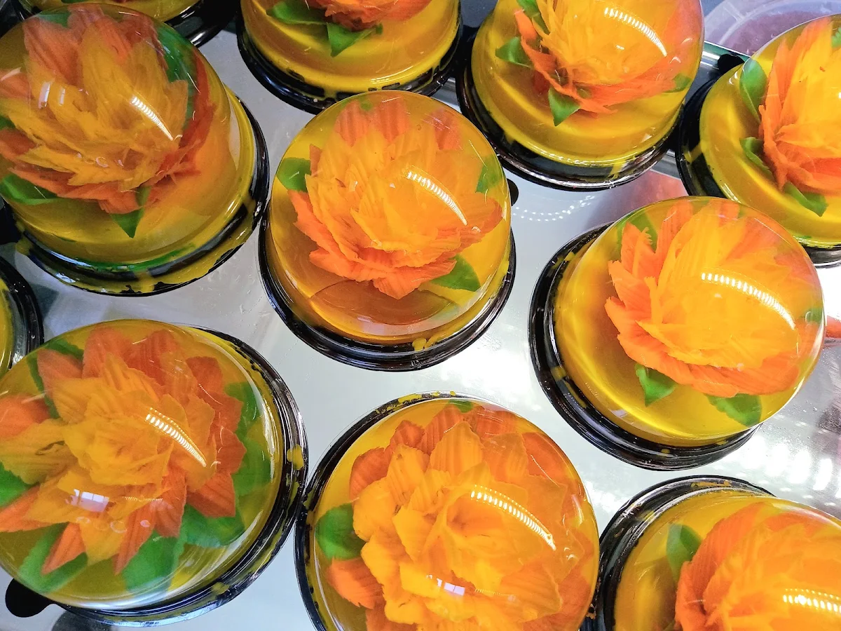 Gelatin Cakes Orange Spice