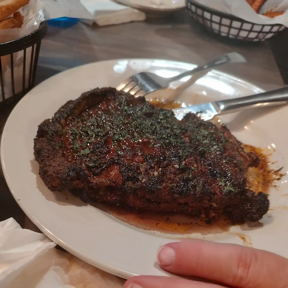 Texas Rub Ribeye Special