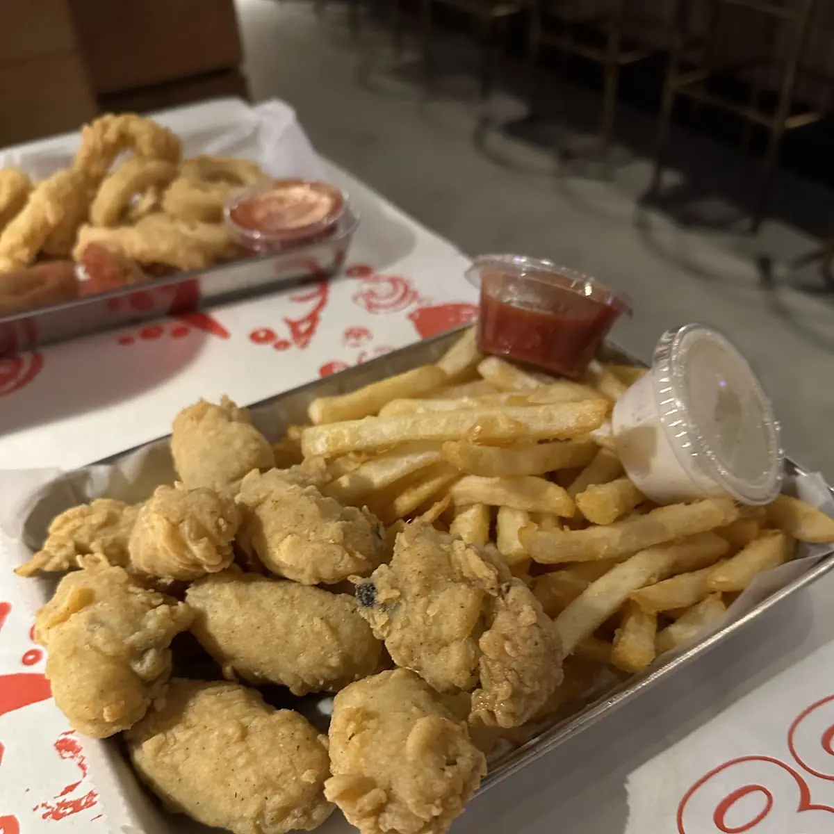 Fried Oysters Basket 10