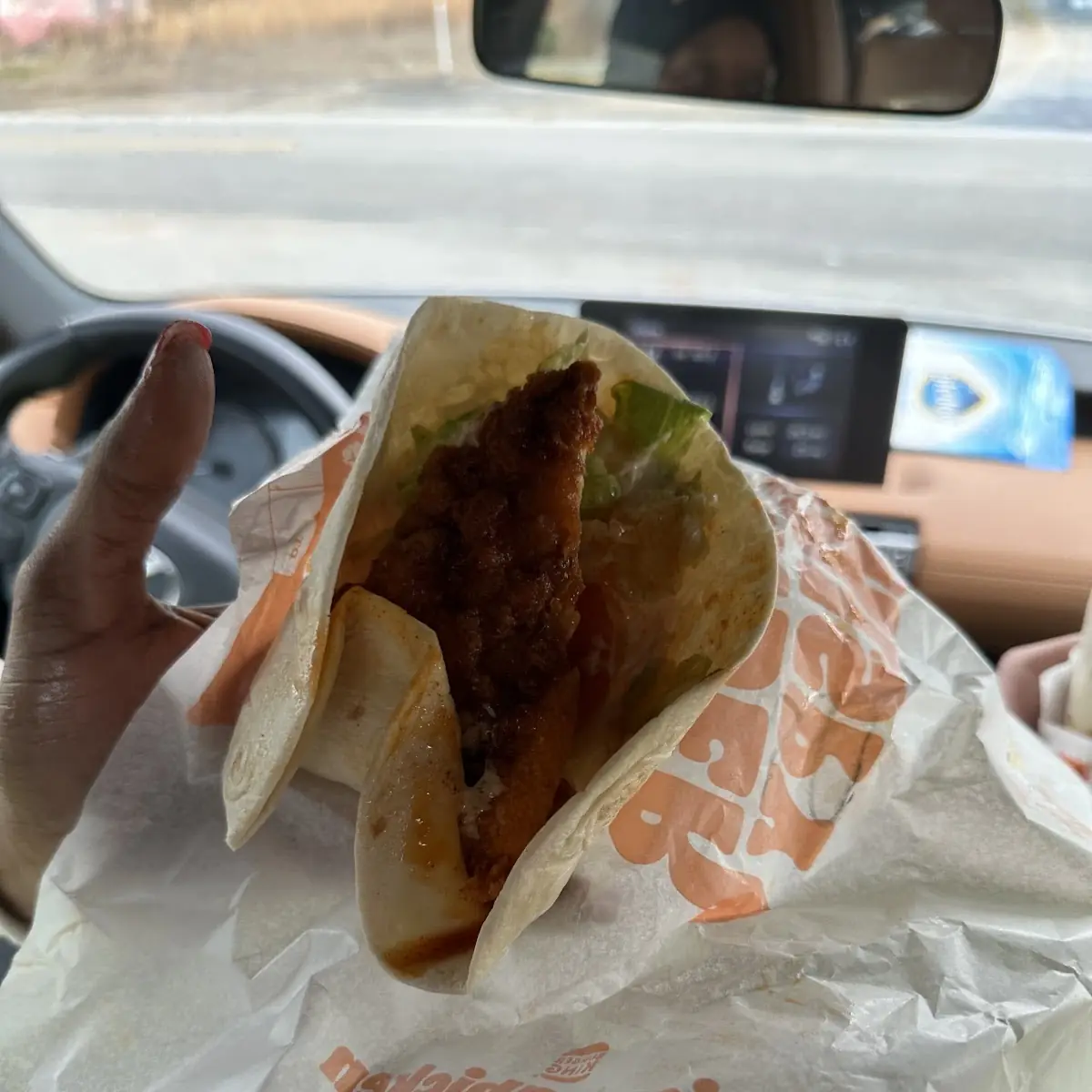 Spicy Chicken Wrap